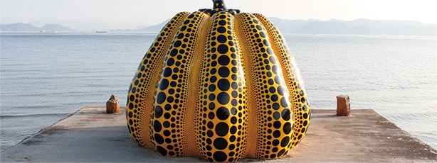 Naoshima Art (Yayoi Kusama)