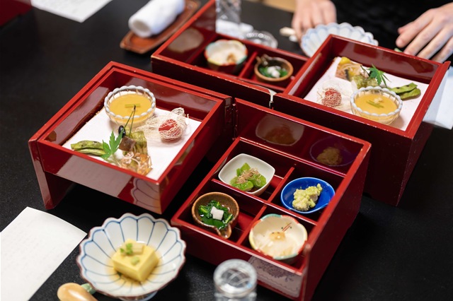 Shojin Ryori: Traditional Japanese Buddhist vegan cuisine.