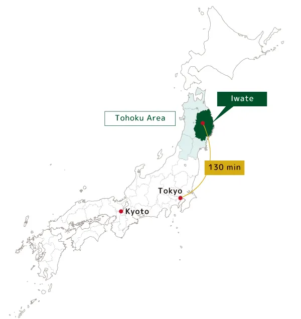Iwate map