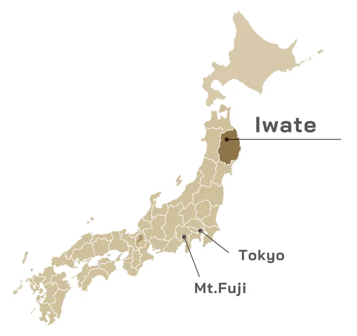 Iwate map