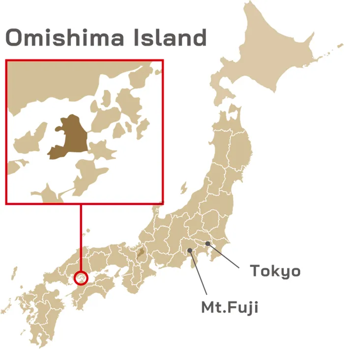 Omishima map