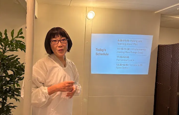 The miso master and Today's schedule