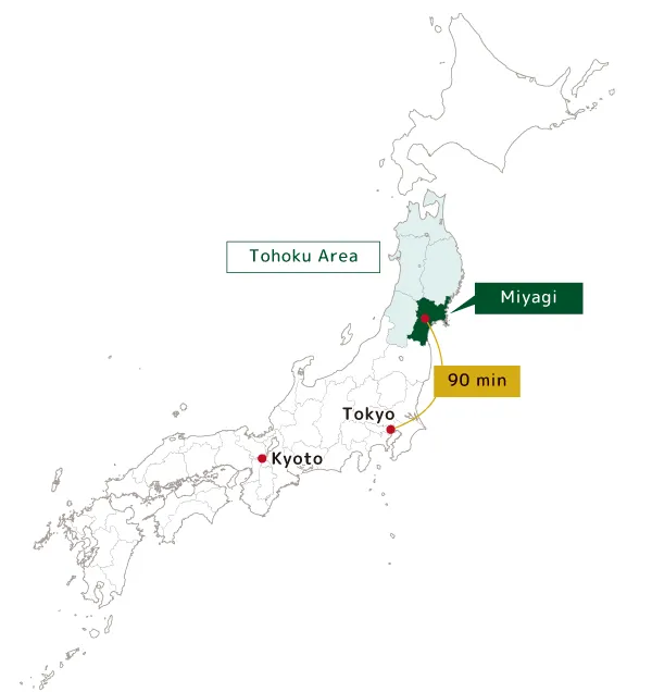 Miyagi map