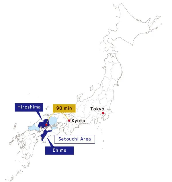 Setouchi map