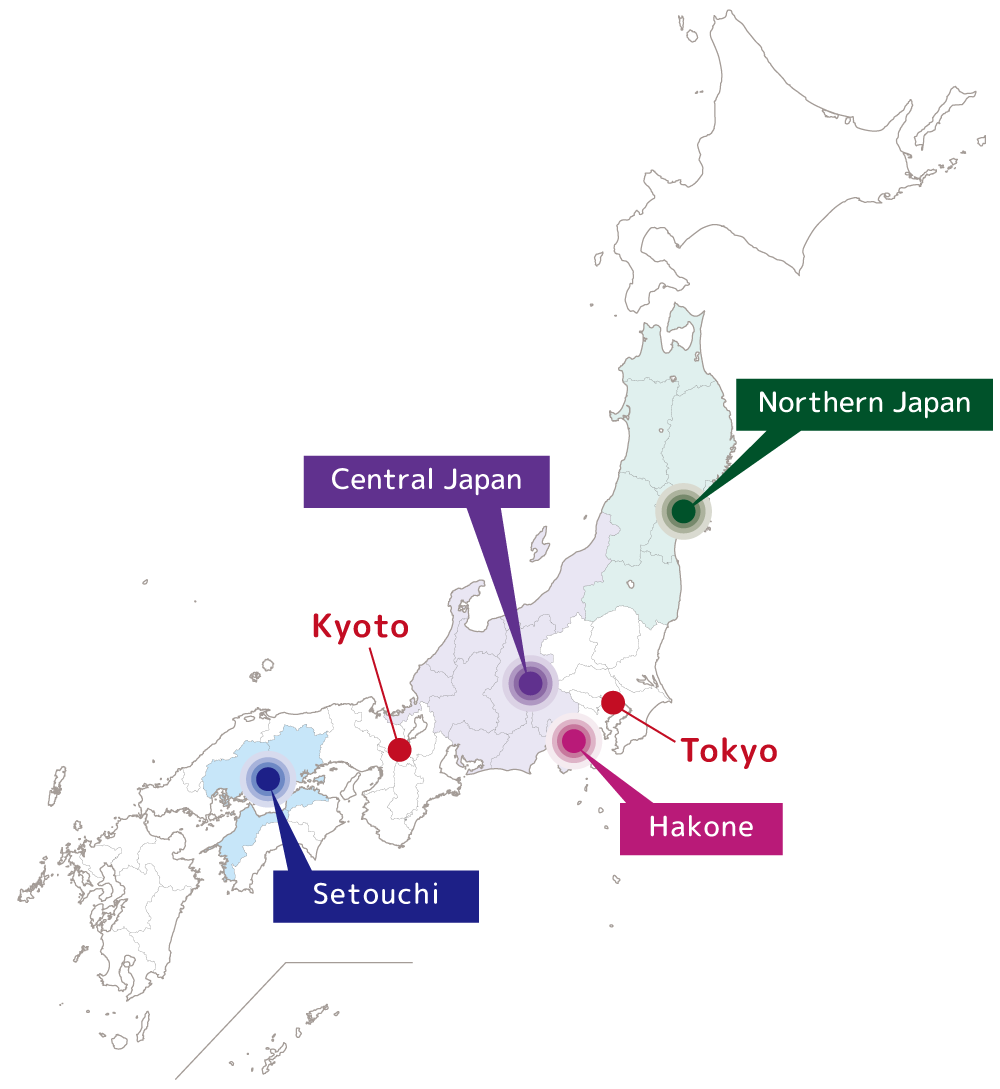 Japan Wellness Map