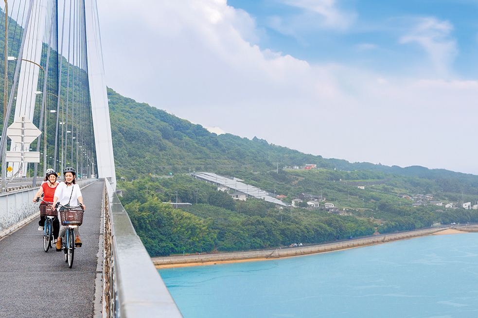 Shimanami Kaido cycling