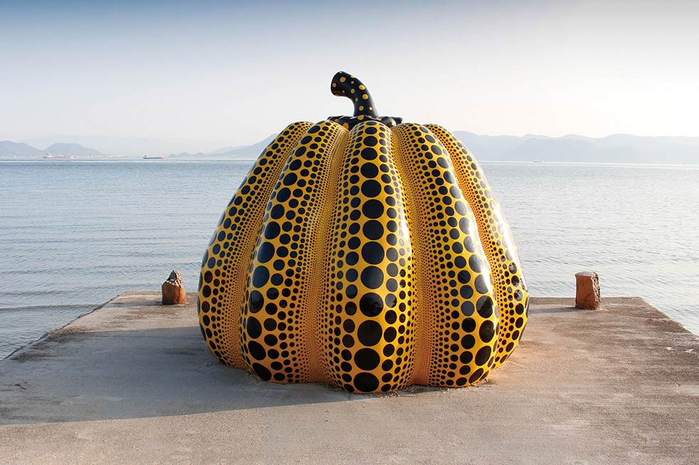 Artworks on Naoshima Island